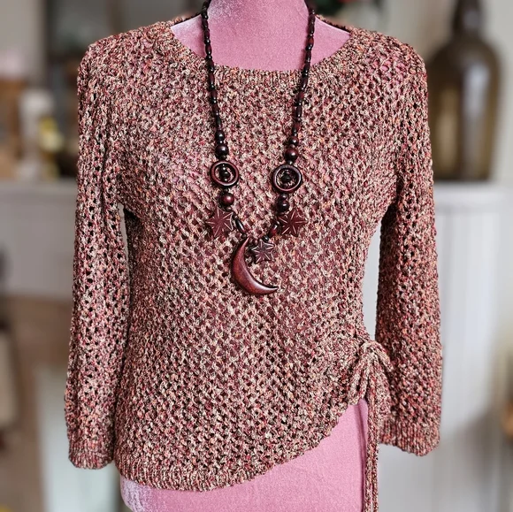 Ruby Rd. Knit Sweater. Size Medium. - Picture 8 of 11